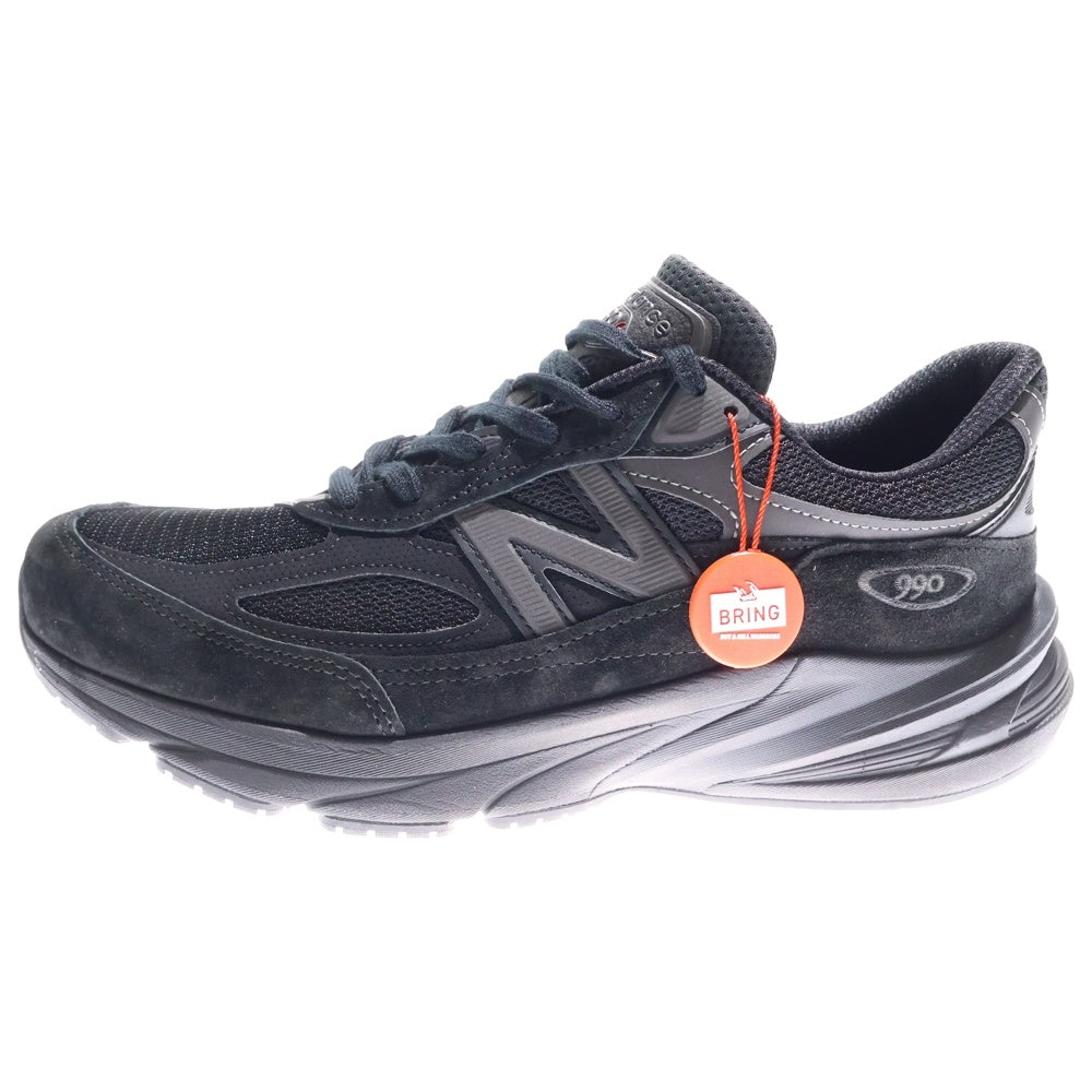 New Balance(ニューバランス) TRIPLE BLACK トリプル ブラック ローカットスニーカー シューズ ブラック U990BB6