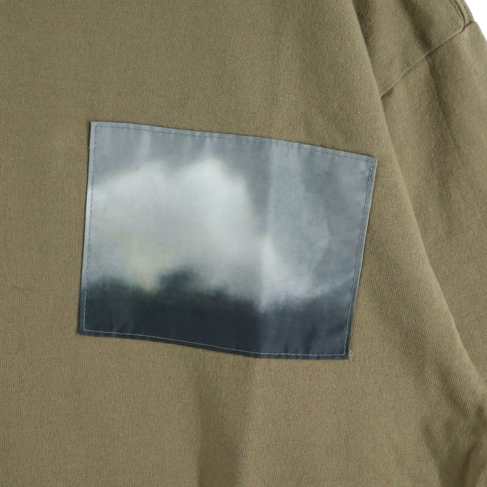 UNDERCOVER(アンダーカバー) 25SS グラフィックパッチ 半袖Tシャツ カットソー カーキ UC1E3812