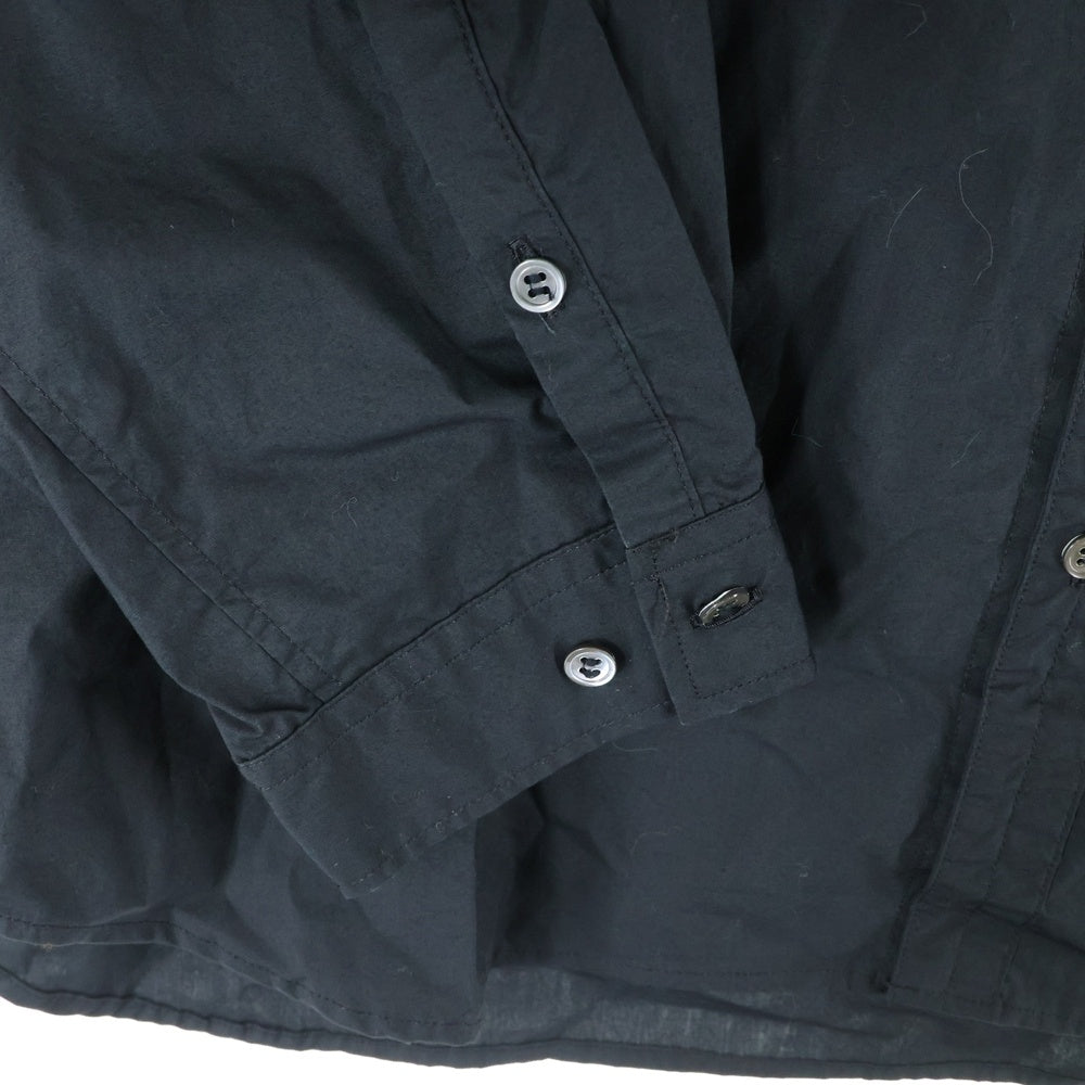 UNDERCOVER(アンダーカバー) 25SS パッチワーク 長袖シャツ ブラック UP1E4406-1