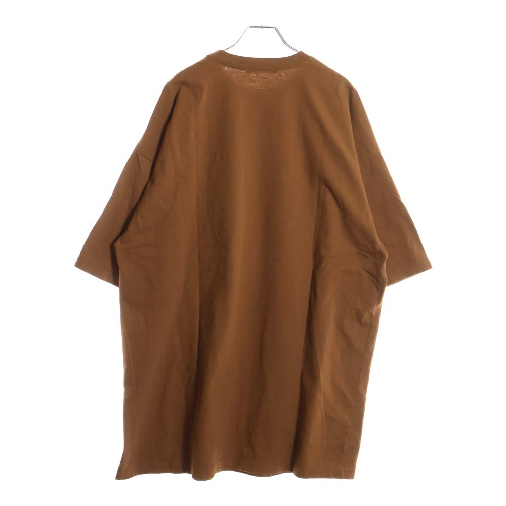 UNDERCOVER(アンダーカバー) 25SS フロントプリント 半袖Tシャツ カットソー ブラウン UC1E4893-2