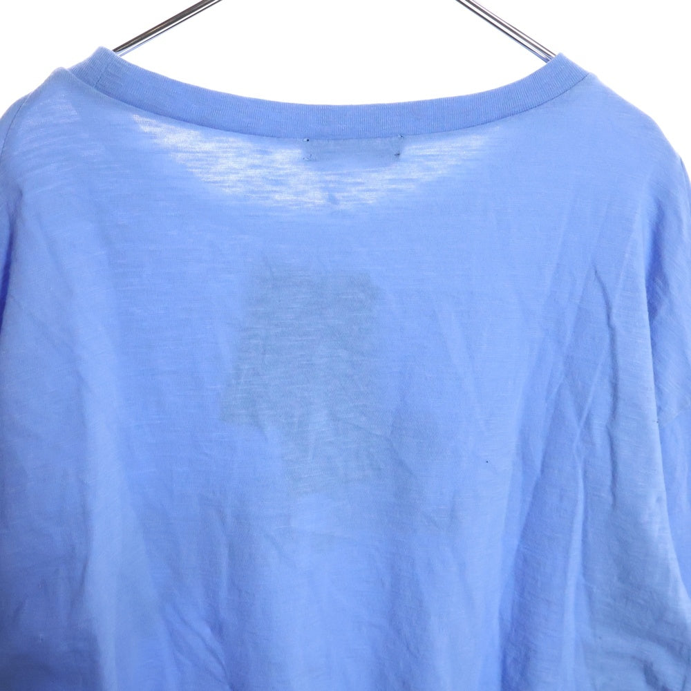 UNDERCOVER(アンダーカバー) 25SS フロントプリント 半袖Tシャツ カットソー ブルー UC1E4820-1
