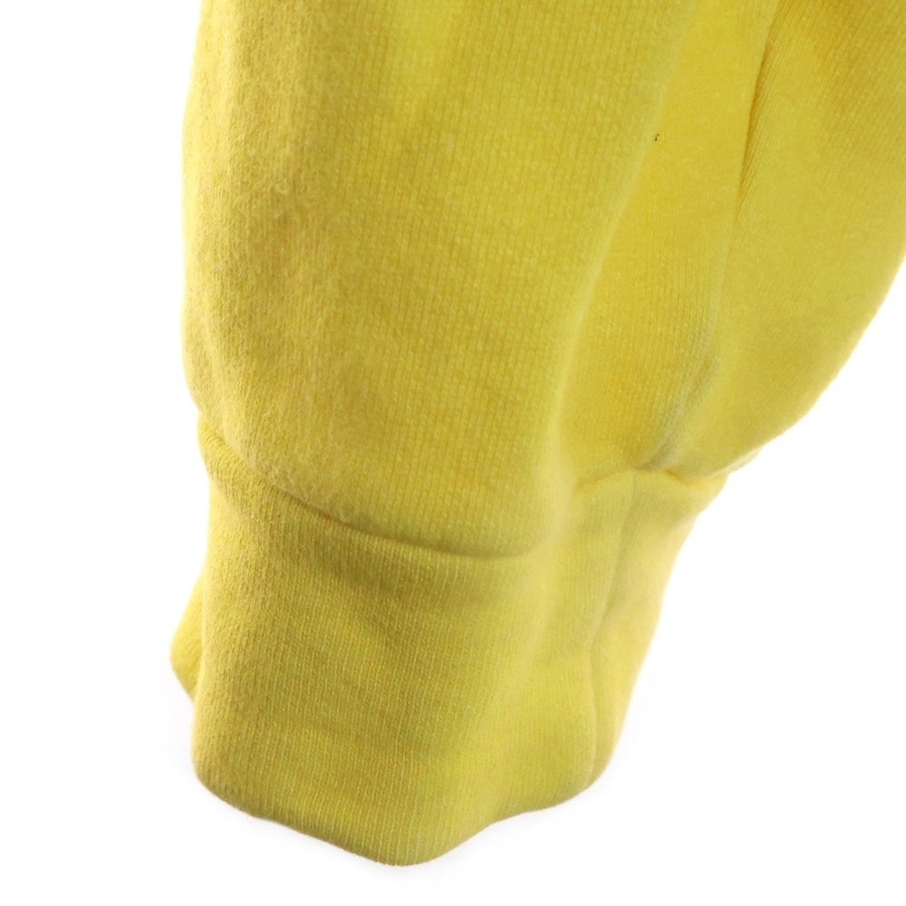 DOLCE & GABBANA(ドルチェアンドガッバーナ) スプレーグラフィック プルオーバーパーカー フーディー イエロー G9YW6Z