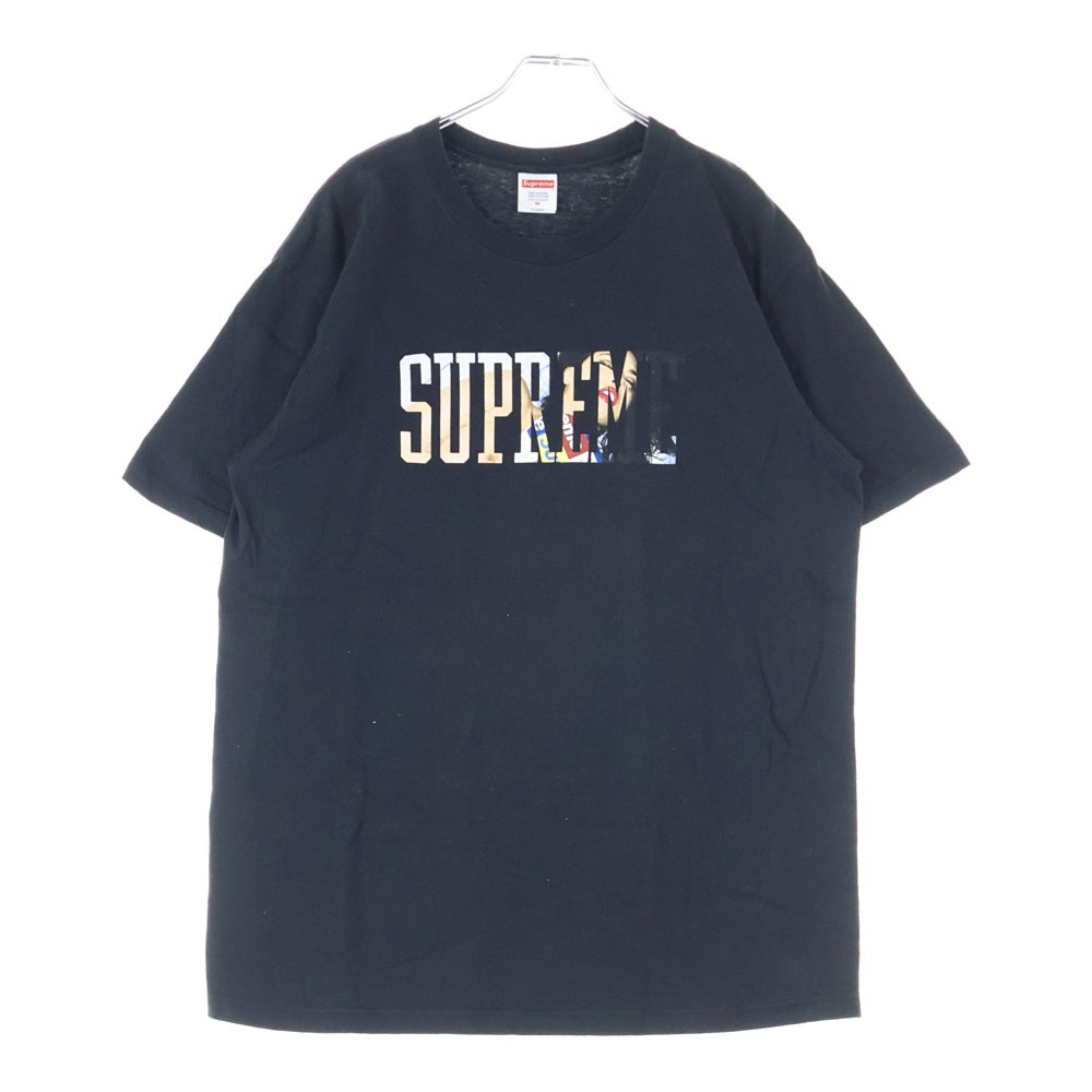 SUPREME (シュプリーム) 24AW Tera Patrick Collegiate Tee テラ・パトリック プリント半袖Tシャツ グレー