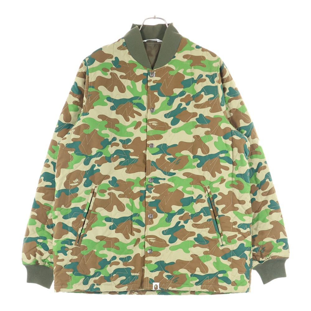 A BATHING APE(アベイシングエイプ) カモフラ総柄 キルティング