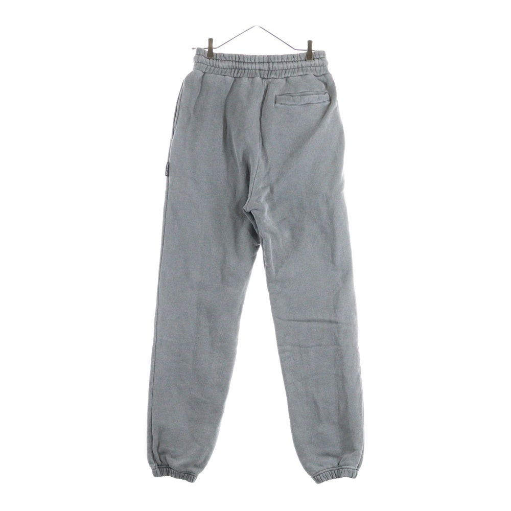 Palm Angels(パームエンジェルス) ロゴプリント イージドローコードスウェットパンツ グレー PMCH011C99FLE001