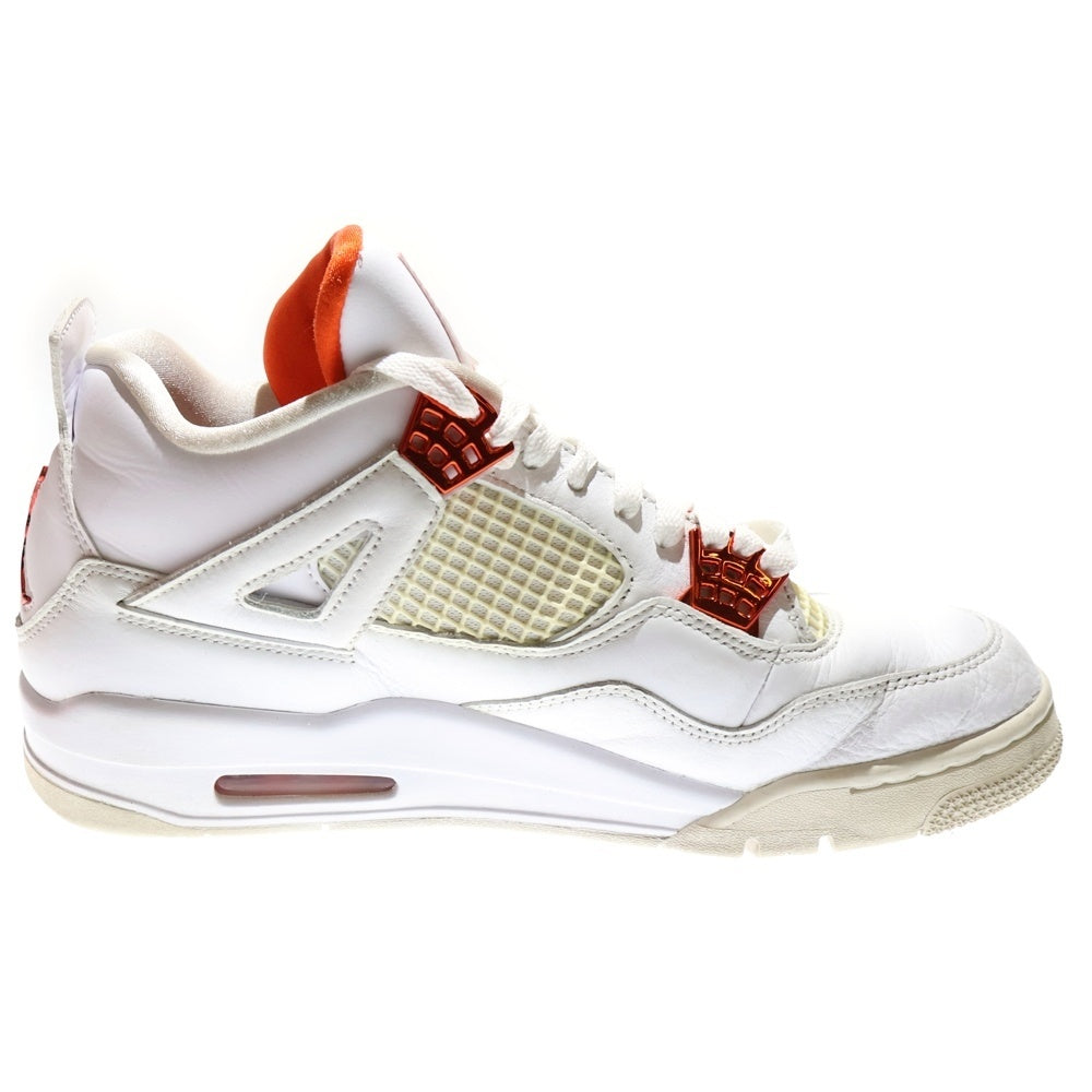 NIKE(ナイキ) AIR JORDAN 4 RETRO TEAM ORANGE エアジョーダン4 レトロ チームオレンジ ハイカットスニーカー ホワイト/オレンジ US10/28cm CT8527-118