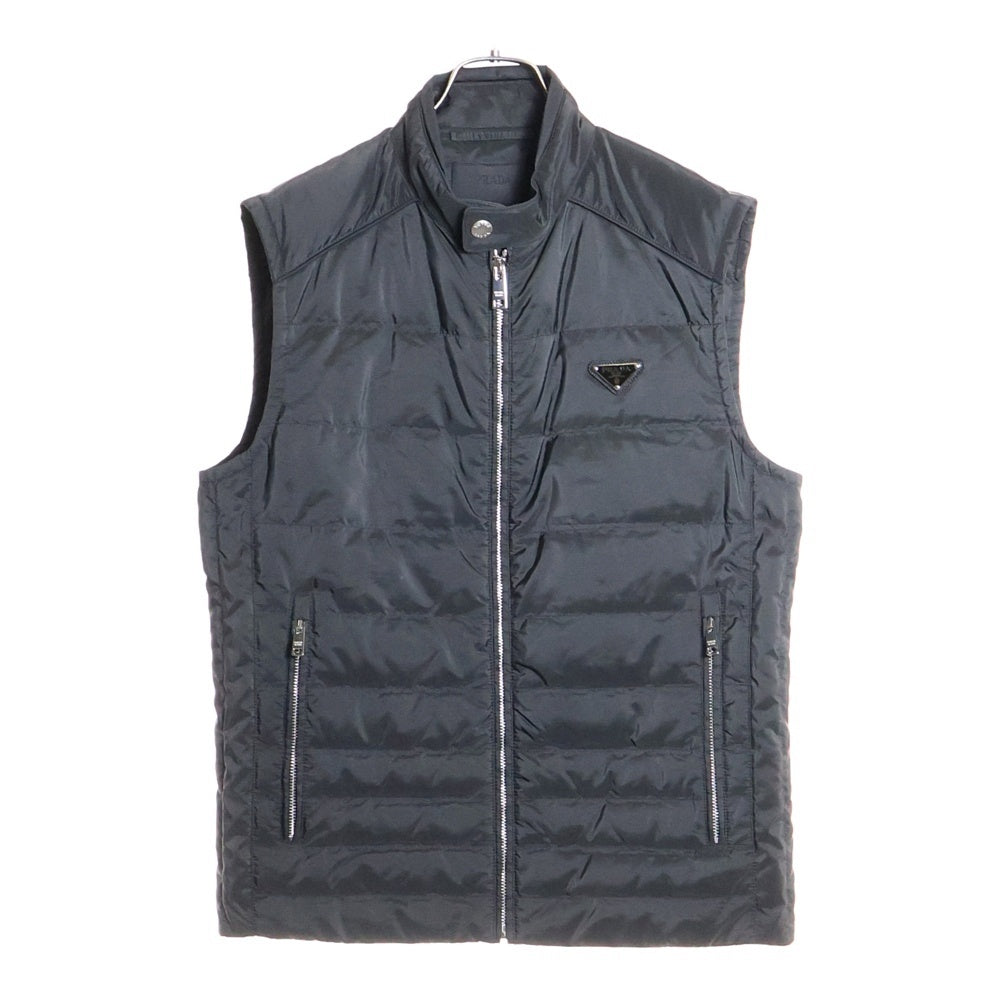 PRADA(プラダ) Triangle Logo Plate Down Vest トライアングルロゴ