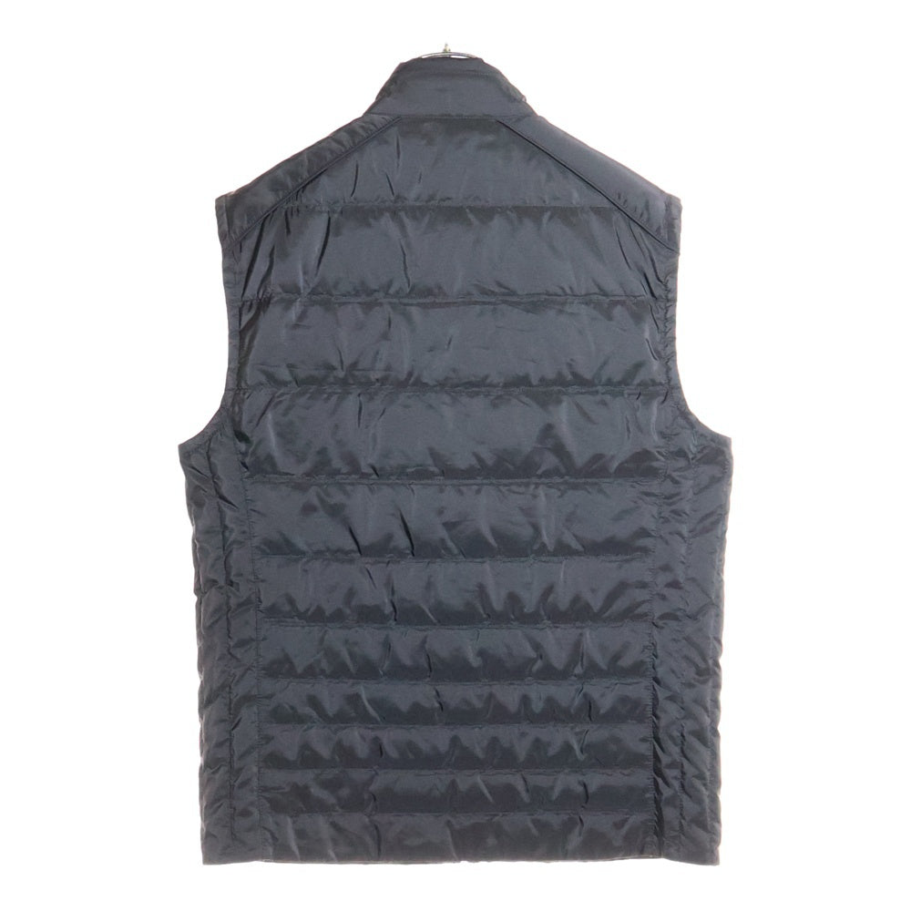 PRADA(プラダ) Triangle Logo Plate Down Vest トライアングルロゴ プレート ダウンベスト アウター ジャケット ブラック SGH069