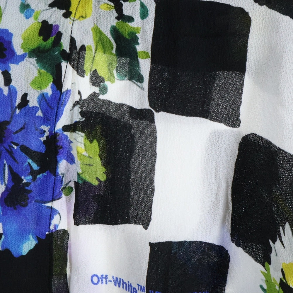 OFF-WHITE(オフホワイト) フラワーチェック総柄長袖シャツ ロングスリーブシャツ マルチカラー OMGA161S21FAB002