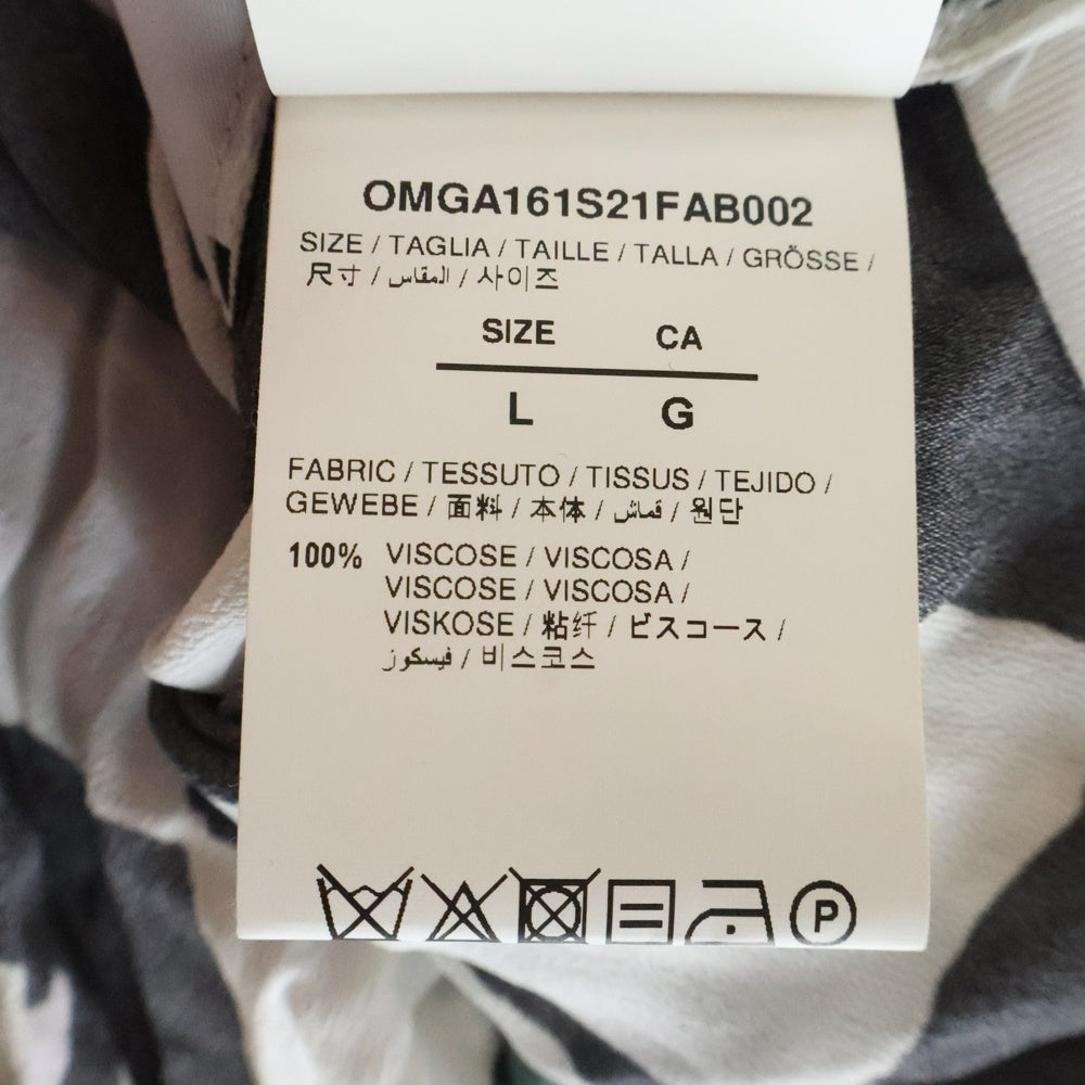OFF-WHITE(オフホワイト) フラワーチェック総柄長袖シャツ ロングスリーブシャツ マルチカラー OMGA161S21FAB002