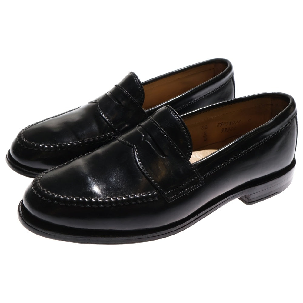Alden(オールデン) コードバン レザー コインローファー ブラック 99362