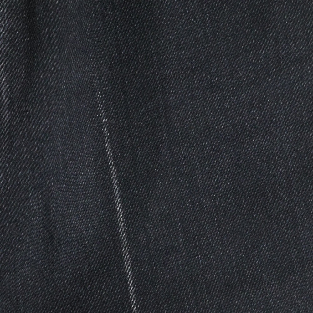 JOHN LAWRENCE SULLIVAN(ジョンローレンスサリバン) ボタンフライ ストレートデニムパンツ ブラック ILS-02-14