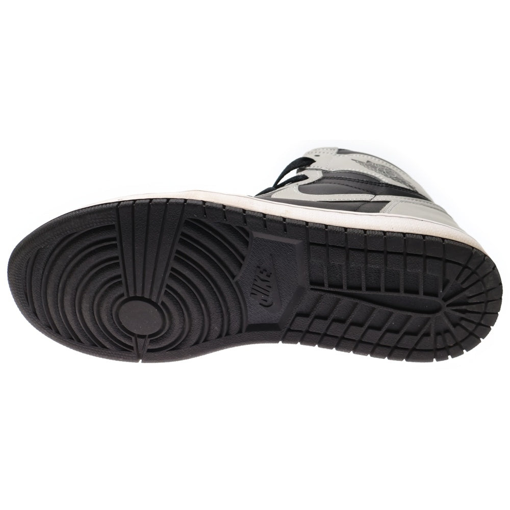 NIKE(ナイキ) AIR JORDAN 1 RETRO HIGH OG SHADOW 2.0 エアジョーダン1 シャドウ 2.0 ハイカットスニーカー グレー/ブラック US10/28cm 555088-035