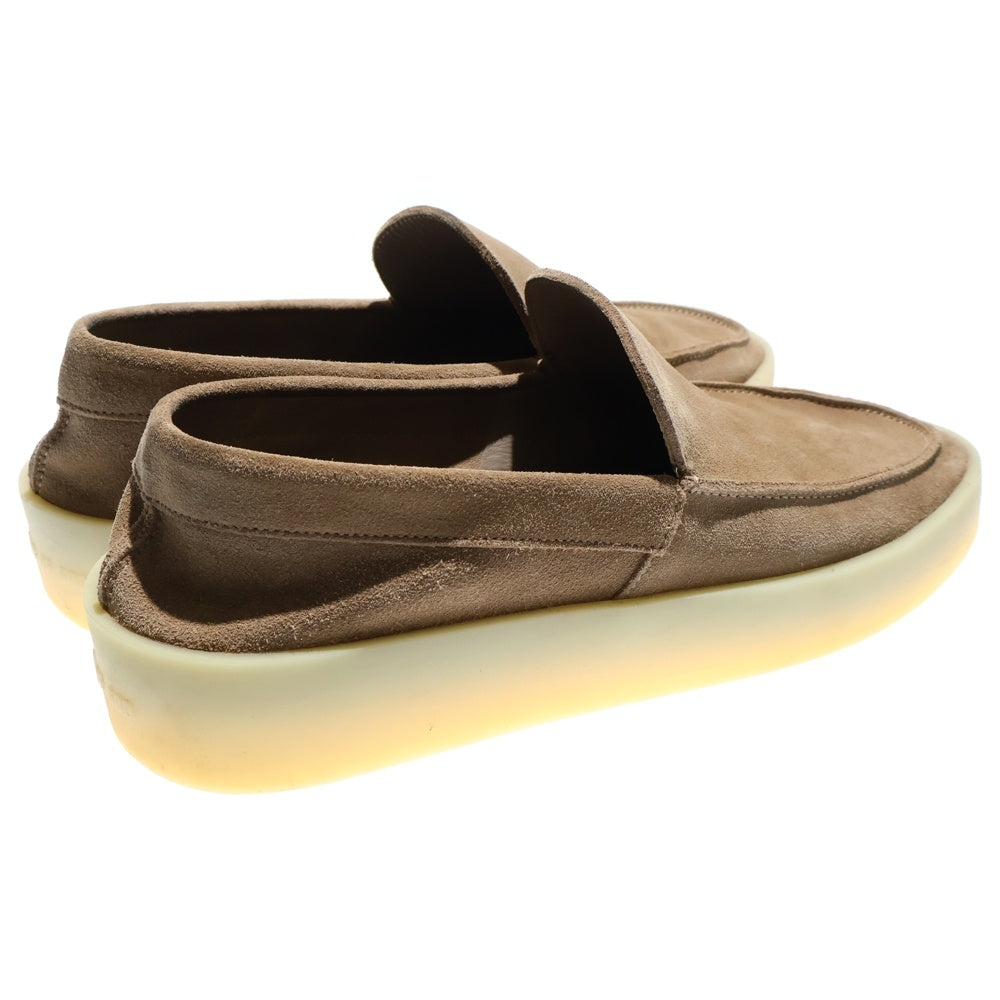 FEAR OF GOD(フィアオブゴッド) ラバーソール スウェードローファー シューズ ベージュ