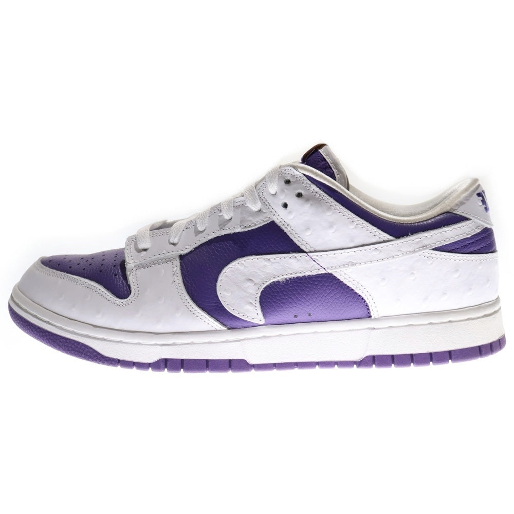 NIKE(ナイキ) WMNS DUNK LOW FLIP THE OLD SCHOOL ダンク フリップ ザ オールドスクール ローカットスニーカー ホワイト/パープル US12/29.0cm DJ4636-100