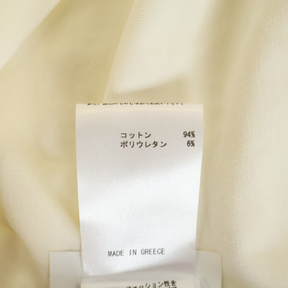 JIL SANDER +(ジルサンダープラス) ハーフジップコットン長袖スリーブTシャツ カットソー ホワイト KKPMIW0504
