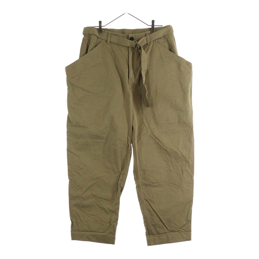 Sacai(サカイ) 25ss Cotton Chino Pants コットンチノパンツ ストレートパンツ ベージュ 25-03894M