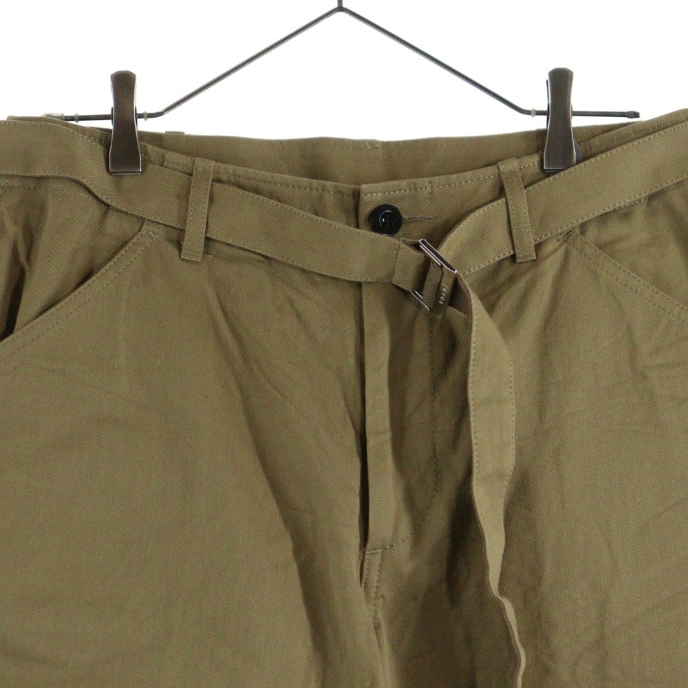 Sacai(サカイ) 25ss Cotton Chino Pants コットンチノパンツ ストレートパンツ ベージュ 25-03894M