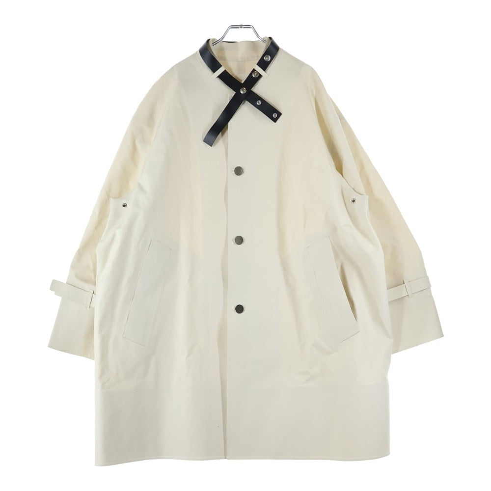 JIL SANDER(ジルサンダー) トレンチコート ネックベルトデザインコート アウター ベージュ J21AA0157