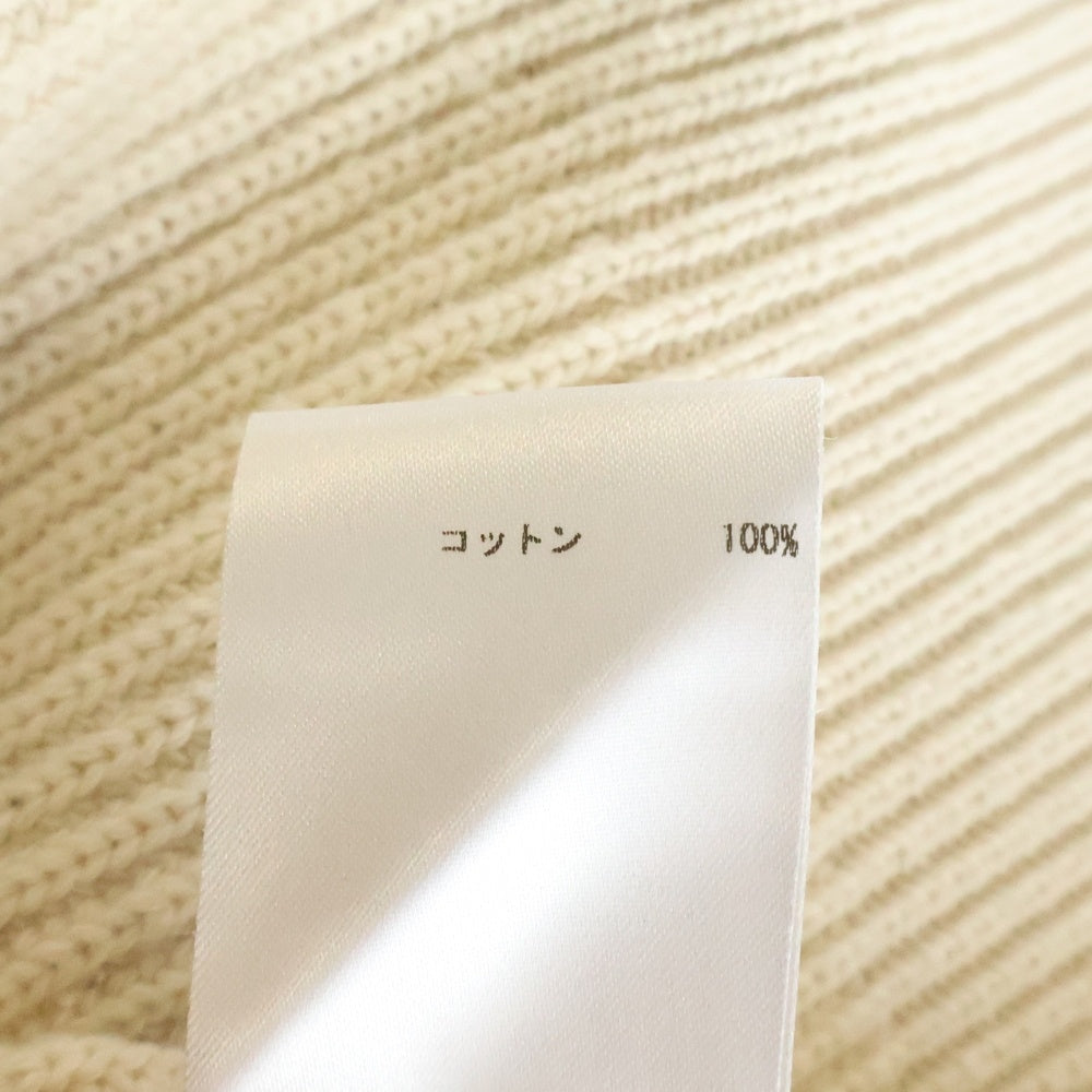 JIL SANDER(ジルサンダー) タートルネックセーター コットンリブニット ホワイト JPUU75953MUY2420821