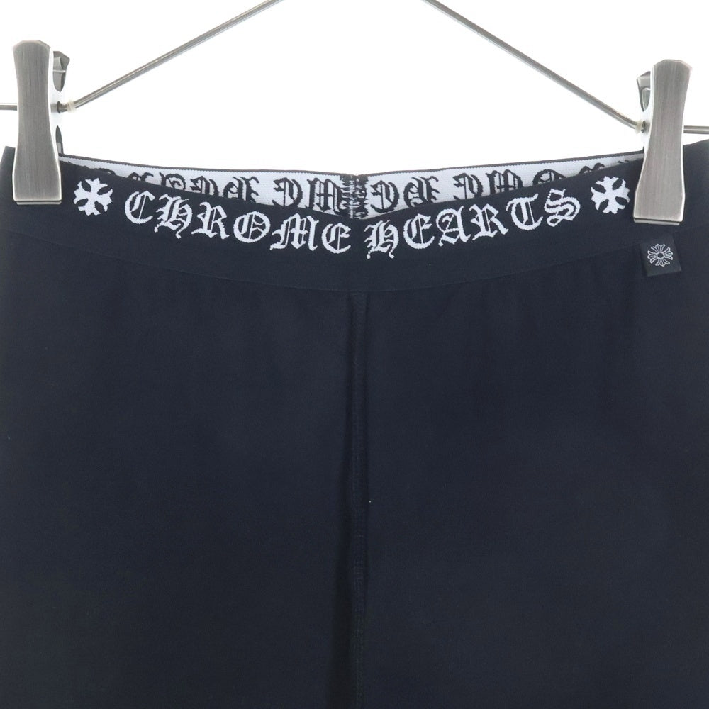 CHROME HEARTS(クロムハーツ) ホースシュープリント レギンス レディース ブラック