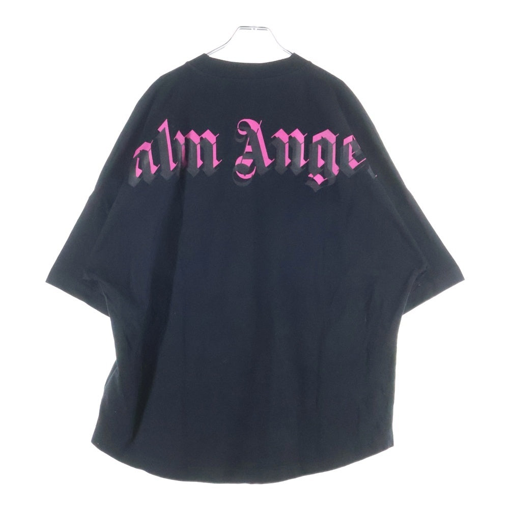 Palm Angels(パームエンジェルス) ネックロゴ半袖Tシャツ カットソー