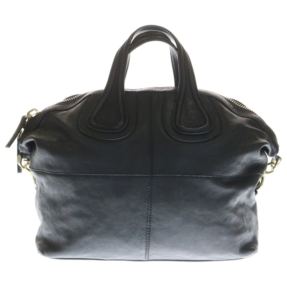 GIVENCHY(ジバンシィ) ナイチンゲール 2wayショルダーバック レザーハンドバック ブラック
