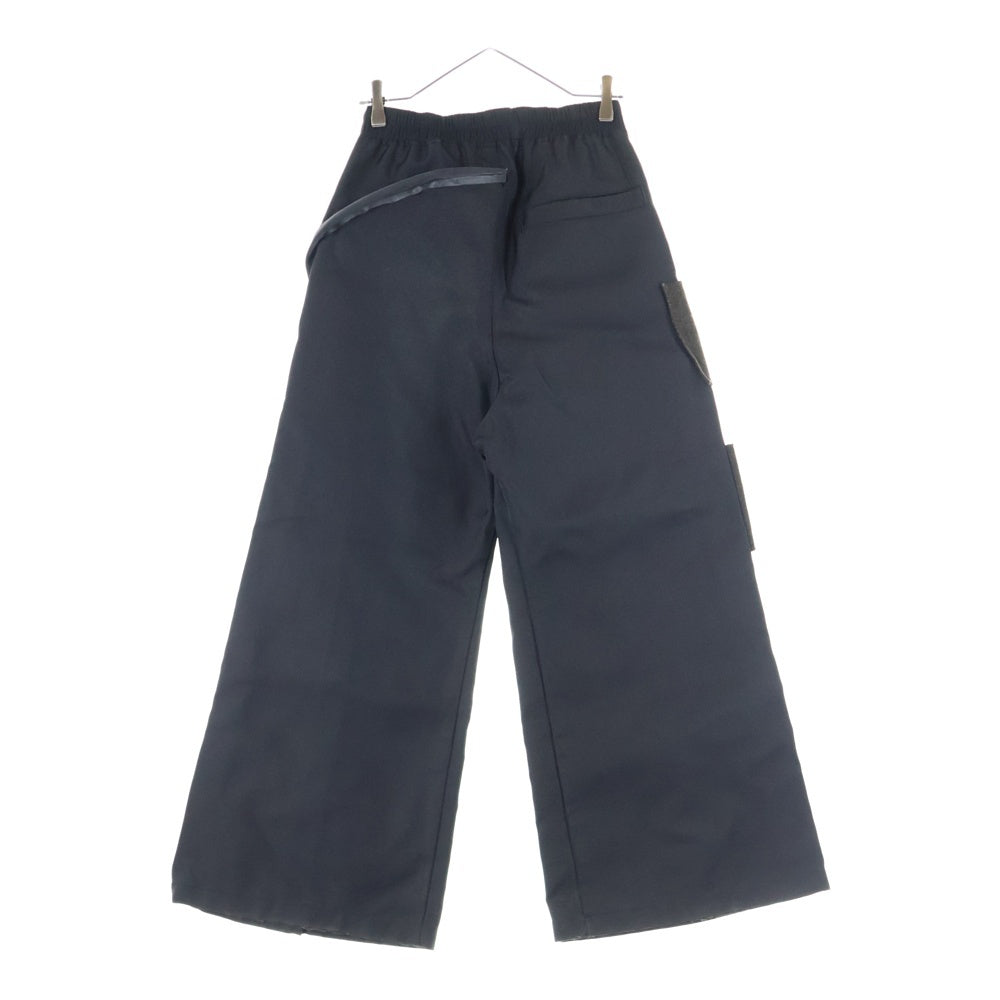 Rick Owens(リックオウエンス) 24AW WIDE BELA PANTS ワイドベラパンツ ブラック/ブラウン RR02D6307 HDUWTY