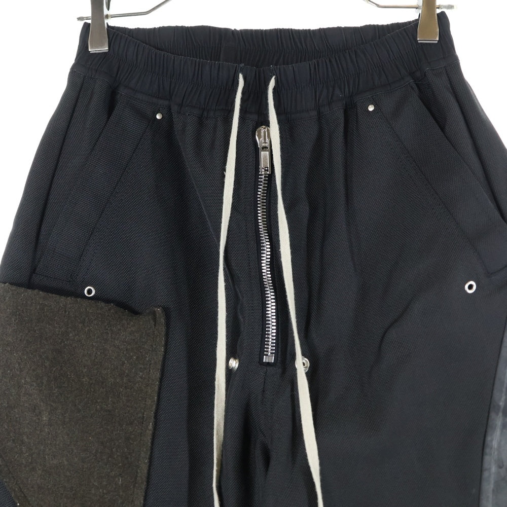 Rick Owens(リックオウエンス) 24AW WIDE BELA PANTS ワイドベラパンツ ブラック/ブラウン RR02D6307 HDUWTY