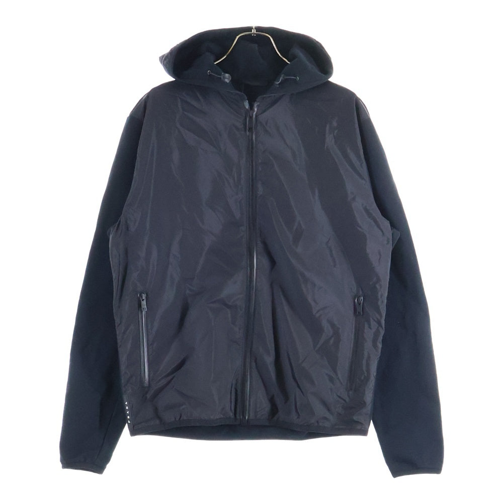 PRADA(プラダ) 19SS スウェット切替 ナイロンジップアップジャケット