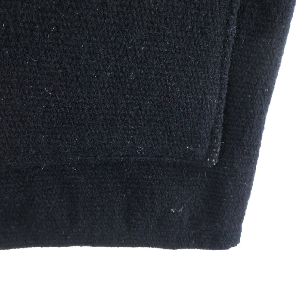 CENTINELA(センチネラ) チマヨベスト ウールベスト ブラック/ホワイト