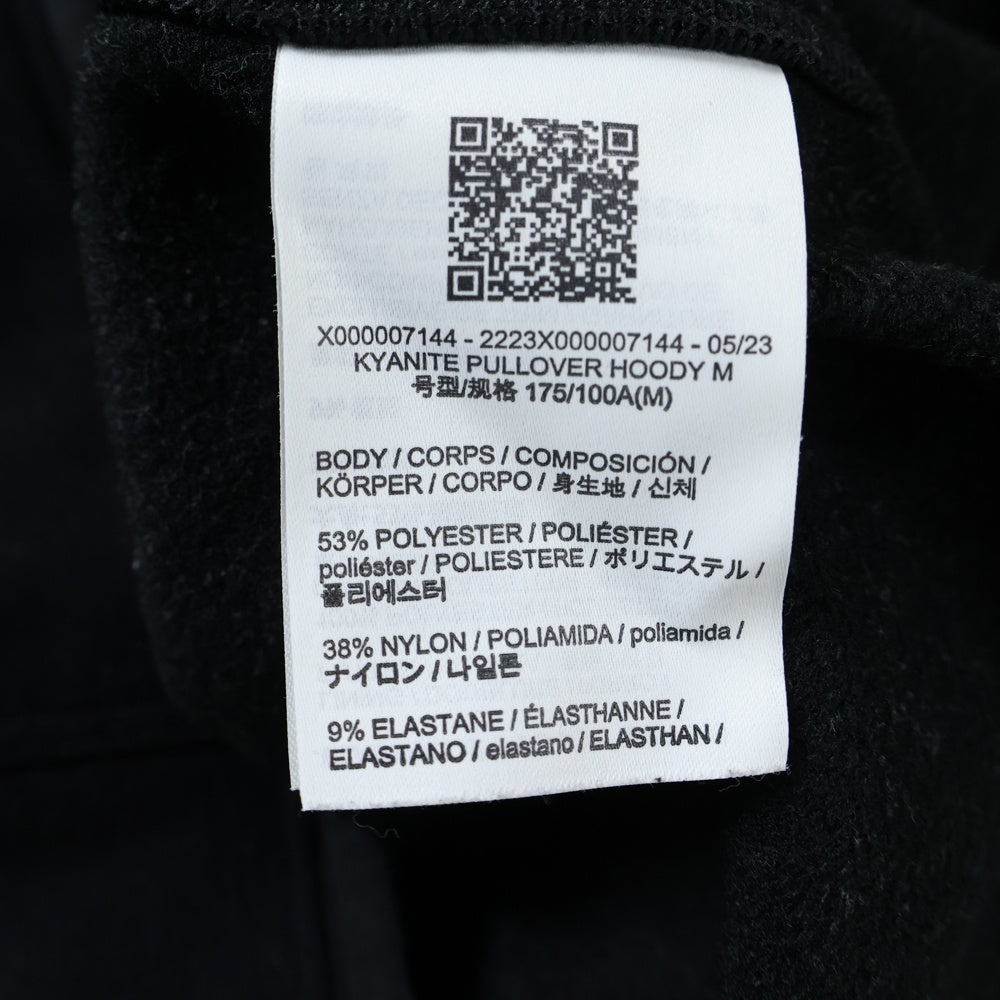 ARC'TERYX(アークテリクス) 23AW Kyanite Pullover Hoodie カイヤナイト プルオーバー フーディー ブラック X000007144