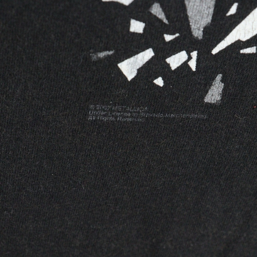 VINTAGE(ヴィンテージ) 00s METALLICA pushead メタリカ パスヘッド 半袖Tシャツ カットソー ブラック