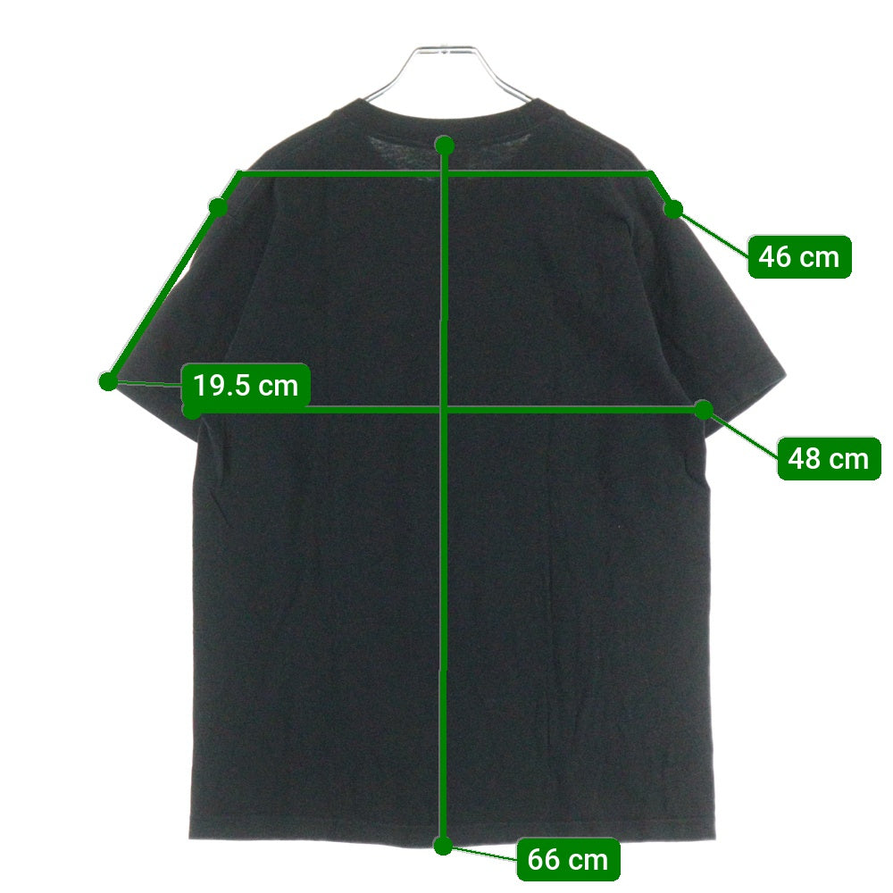 VINTAGE(ヴィンテージ) Microsoft マイクロソフト フロントプリント半袖Tシャツ カットソー ブラック