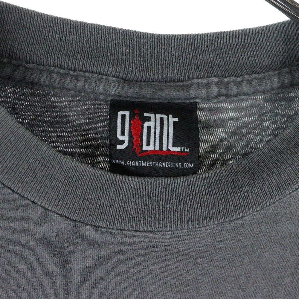 VINTAGE(ヴィンテージ) 00s RAGE AGAINST THE MACHINE GUN STAR レイジ アゲインスト ザ マシーン ガンアンドスター半袖Tシャツ カットソー ブラック