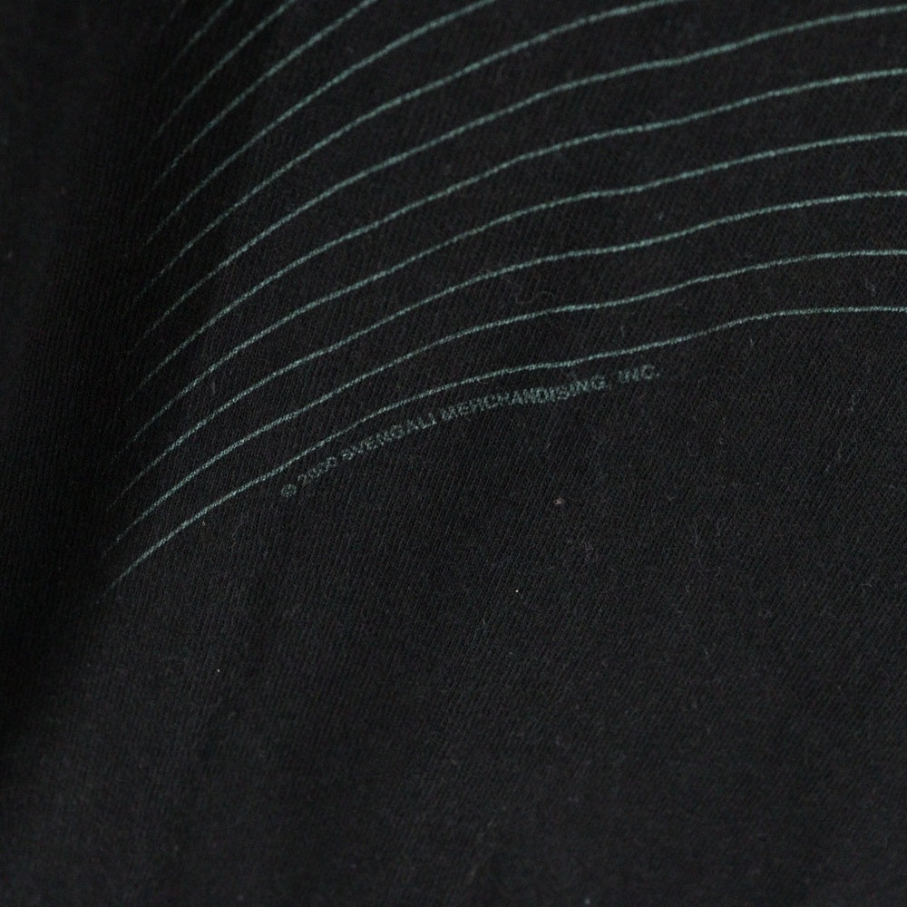 VINTAGE(ヴィンテージ) 00s AERO SMITH 2001 JUST PUSH PLAY TOUR エアロスミス 空山基 ツアー バンド 半袖Tシャツ カットソー ブラック