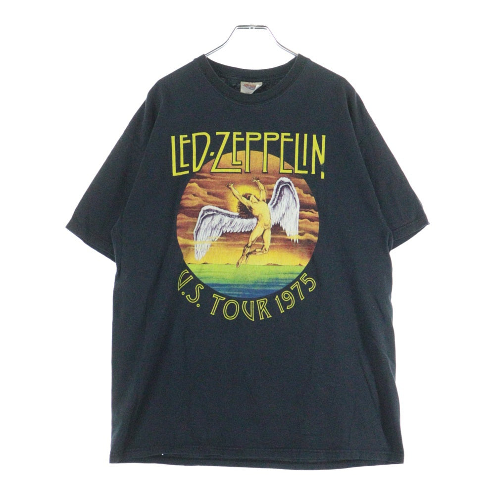 VINTAGE(ヴィンテージ) 1975年 LED-ZEPPELIN レッドツェッペリン ツアーTシャツ カットソー ブラック
