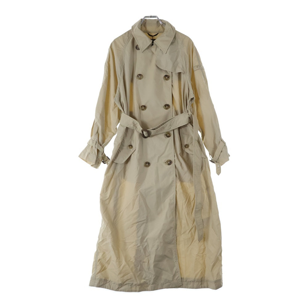 TATRAS(タトラス) 09AW ロングトレンチコート ナイロンコート ベージュ