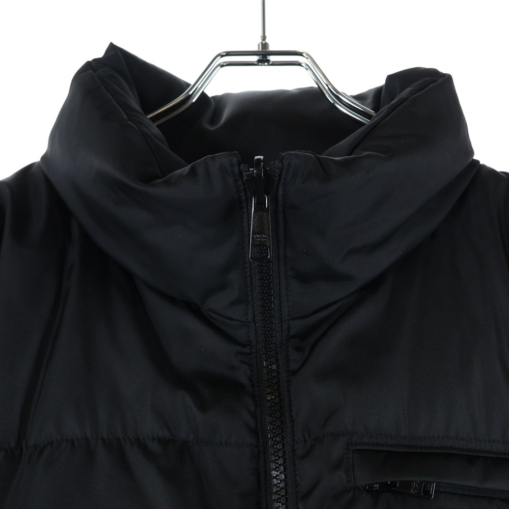PRADA(プラダ) RE-NYLON リバーシブルジップアップダウンジャケット ブラック SGC045 1WQ8