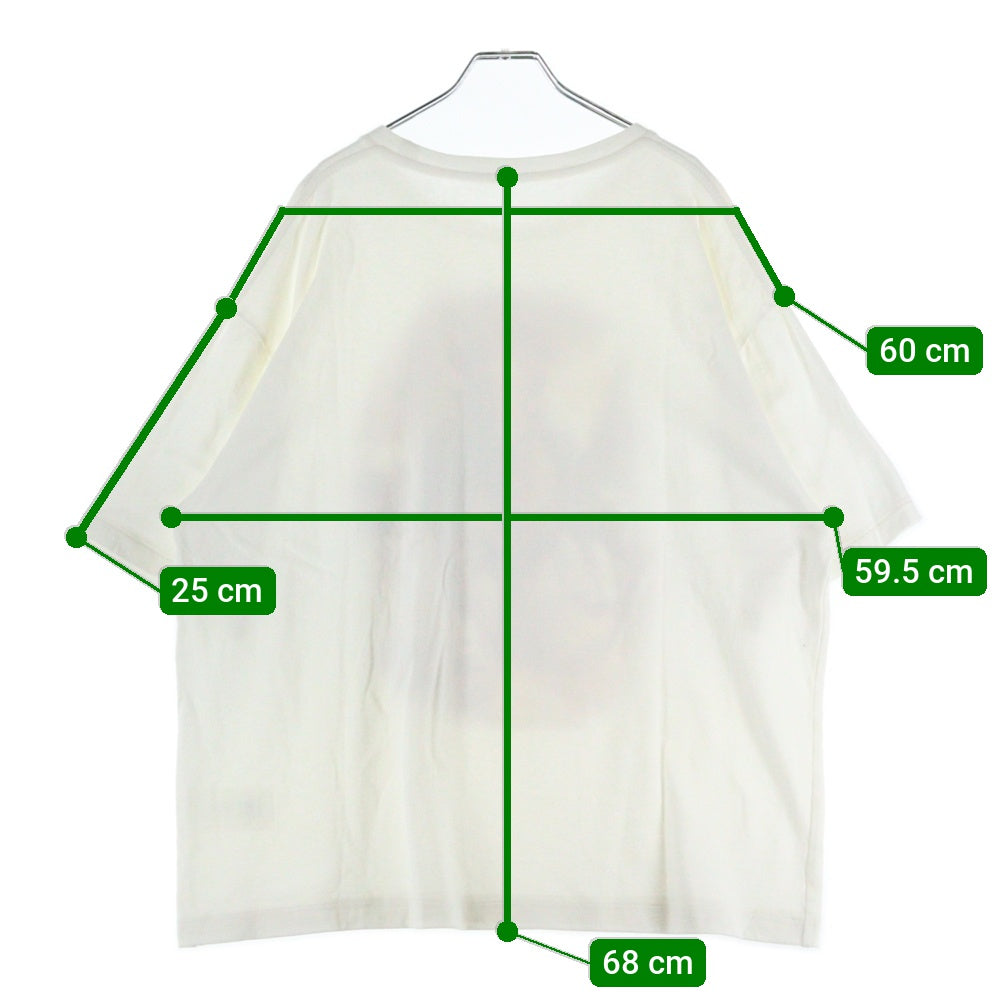 1989(ナインティーンエイティエイト) ホースプリント カットソー 半袖Tシャツ ホワイト 02684860204