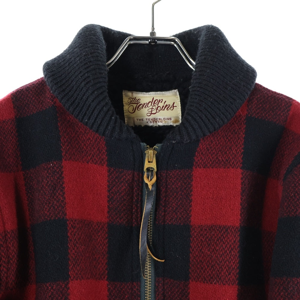 TENDERLOIN(テンダーロイン) T-LUMBER JACKT バッファロー チェック ランバージャック ジャケット レッド