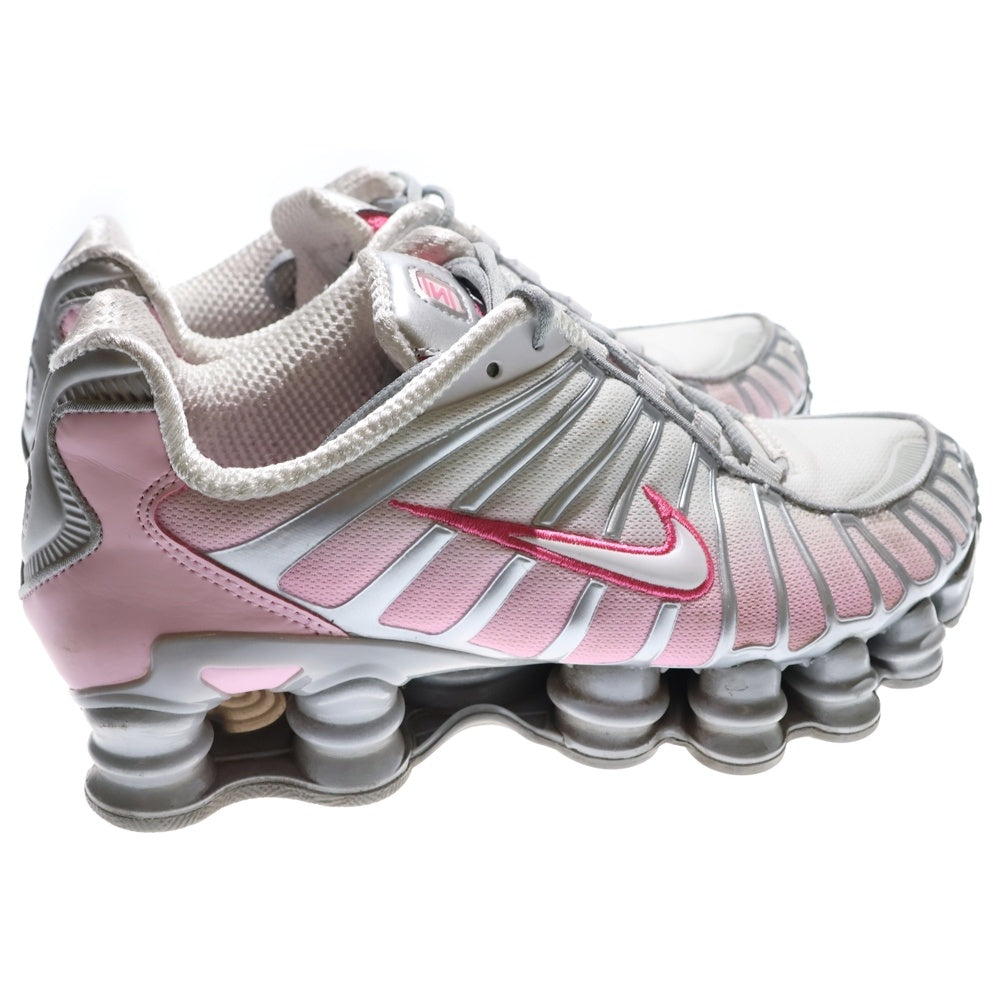 NIKE(ナイキ) WMNS Shox TL Metallic Platinum/Pinksicle ウィメンズ ショックス TL ローカットスニーカー シルバー/ピンク US8.5/25.5cm HV2520-001 レディース