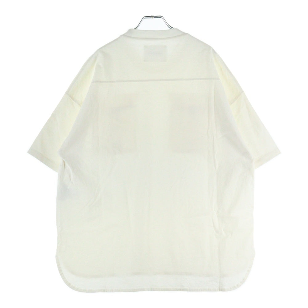JIL SANDER(ジルサンダー) フラップポケット 半袖Tシャツ カットソー ホワイト KK JM BW 0114