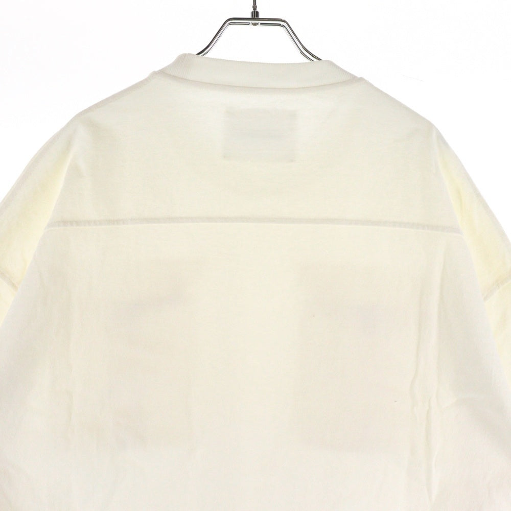 JIL SANDER(ジルサンダー) フラップポケット 半袖Tシャツ カットソー ホワイト KK JM BW 0114