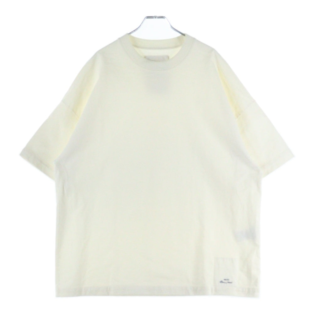 JIL SANDER(ジルサンダー) バックデザイン 半袖Tシャツ カットソー ホワイト KK JM IW 0510