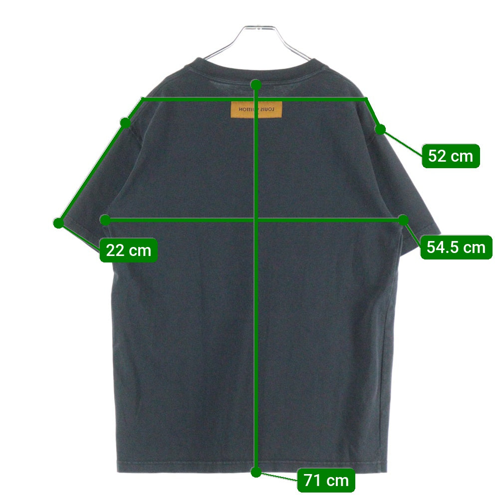 LOUIS VUITTON(ルイヴィトン) 20SS インサイドアウト 半袖Tシャツ カットソー ネイビー RM201Q JYN HIY47W