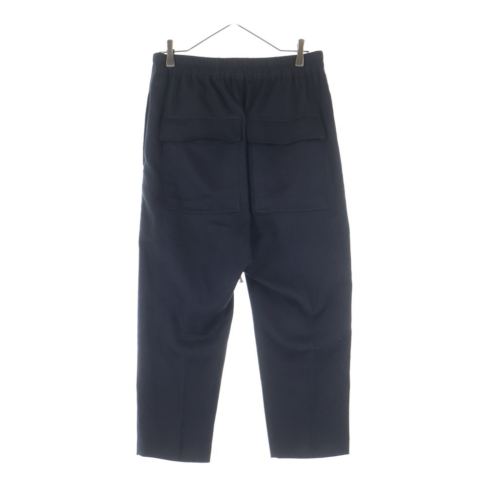 Rick Owens(リックオウエンス) 19AW Astaire Pants アステア ウールドローストリングパンツ ブラック RU19F4395-WT