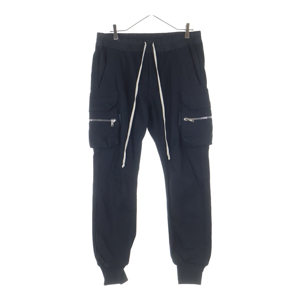 Rick Owens(リックオウエンス) MASTODON CARGO スウェットカーゴパンツ RU01C4396-BA ブラック