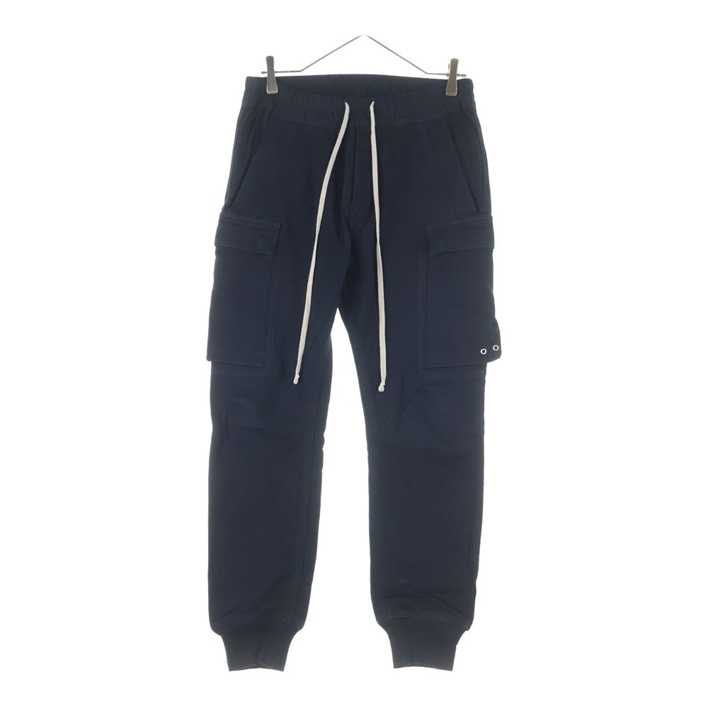 Rick Owens(リックオウエンス) CARGO JOG PANTS カーゴジョグ コットンパンツ ブラック RU19F4396-BA
