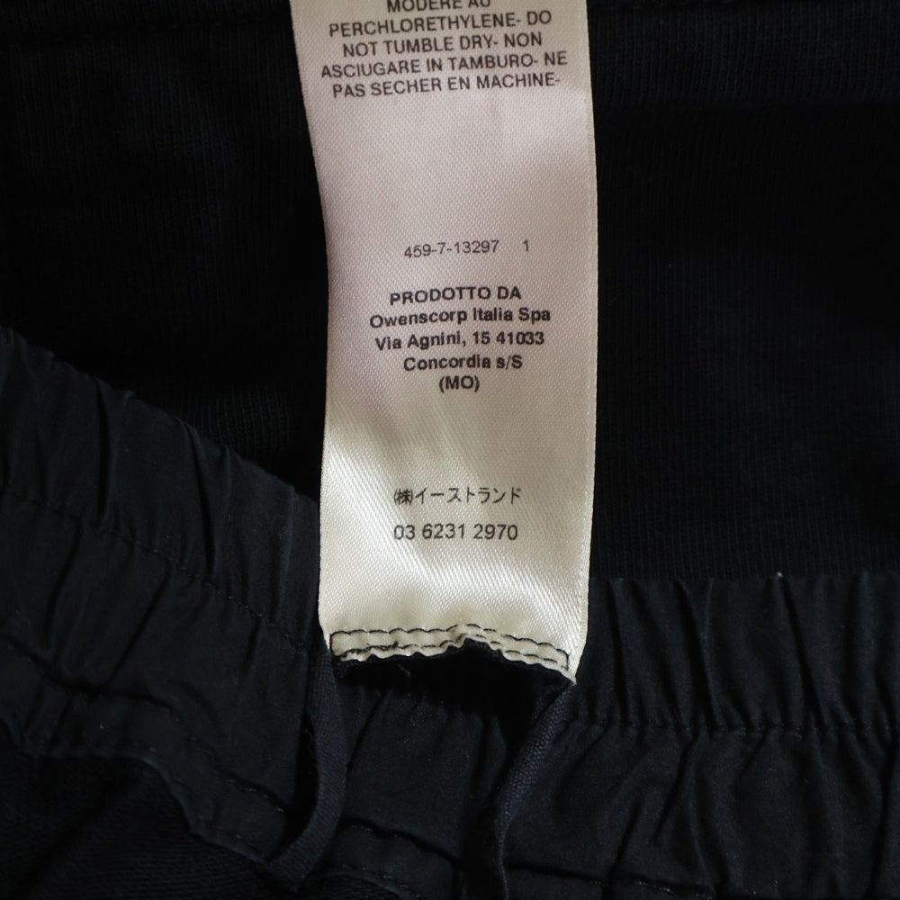 Rick Owens(リックオウエンス) CARGO JOG PANTS カーゴジョグ コットンパンツ ブラック RU19F4396-BA